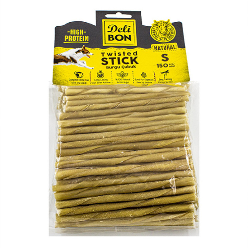 Delibon 150'li İnce Boy Deri Burgu Çubuk Natural Delibon 150'li İnce Boy Deri Burgu Çubuk Natural