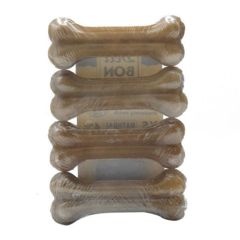 Delibon 4'lü XS Pressed Bone Natural 7 Cm | Köpek Kemik Ödül Maması