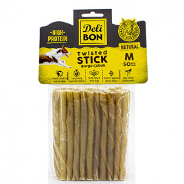 Delibon 50'li Orta Boy Deri Burgu Çubuk Natural Delibon 50'li Orta Boy Deri Burgu Çubuk Natural