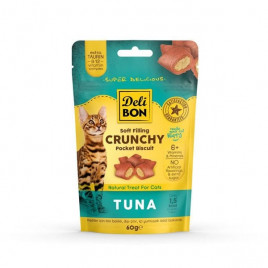 Delibon 60 Gr Chrunchy Ton | Kedi Atıştırmalık Ödül Maması Delibon 60 Gr Chrunchy Ton | Kedi Atıştırmalık Ödül Maması