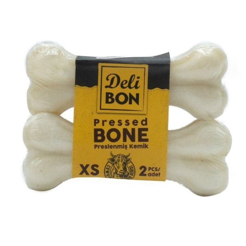 Delibon XS 2'li Deri Pres Vakumlu Kemik 7 Cm | Köpek Press Çiğneme Kemiği Delibon XS 2'li Deri Pres Vakumlu Kemik 7 Cm | Köpek Press Çiğneme Kemiği
