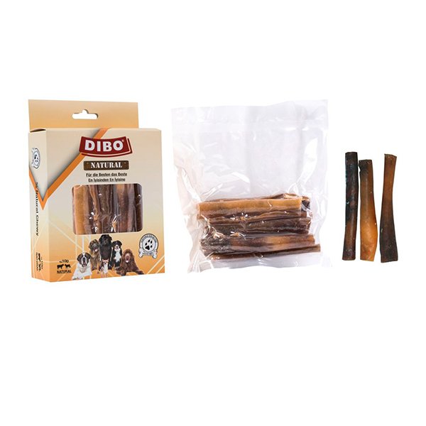 Dibo 100 Gr Kurutulmuş Dana Kelle Deri̇si̇ Natural | Kurutulmuş Köpek Ödül Maması