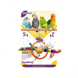 EuroBirdBoncukluHalkaRenkli|KuşSalıncağı EuroBirdBoncukluHalkaRenkli|KuşSalıncağı
