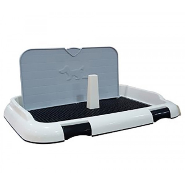 Diil 66x47x30 Cm Duvarlı Tuvalet Siyah | Köpek Tuvalet Eğitimi