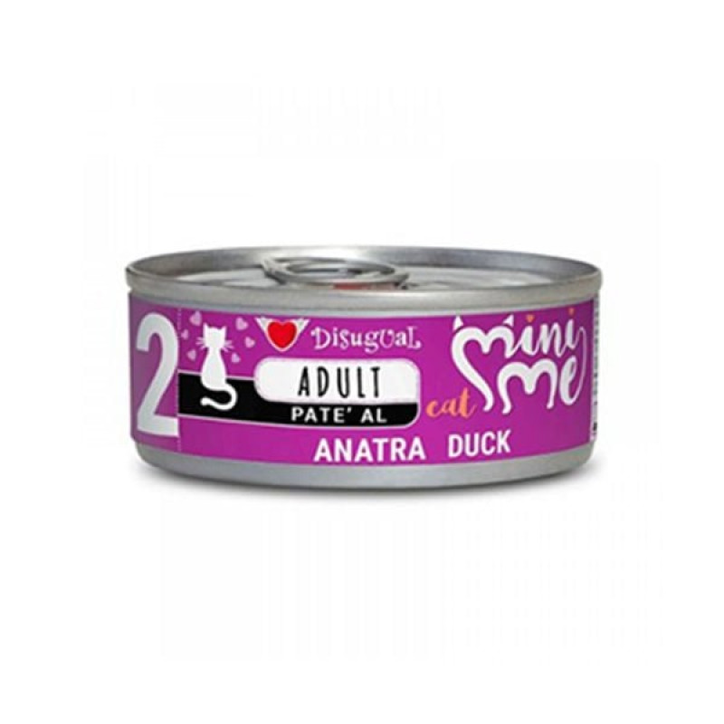 Disugual 85 Gr Mini Me 2 Ördek | Yetişkin Kedi Maması Disugual 85 Gr Mini Me 2 Ördek | Yetişkin Kedi Maması