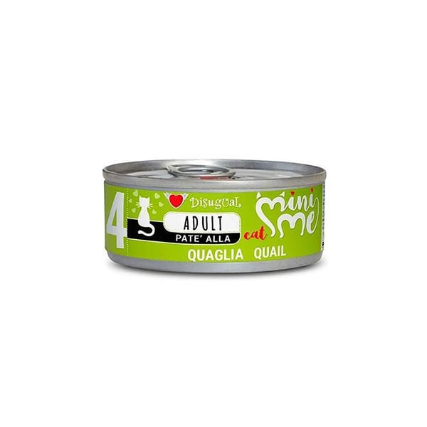 Disugual 85 Gr Mini Me 4 Bıldırcın | Yetişkin Kedi Maması