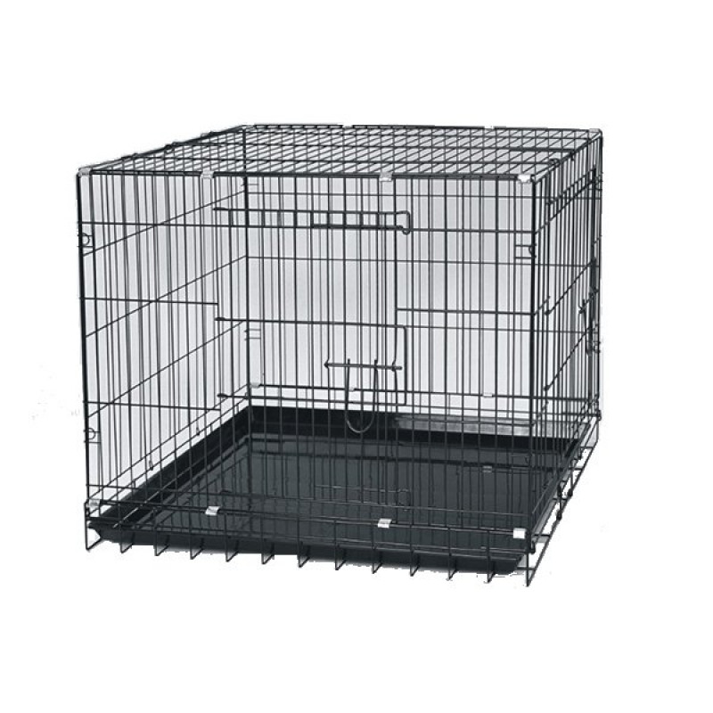 Dog Cages S Metal Tel Kafes 92x61.5x68.5h Cm | Köpek Taşıma Çantası Ve Kafes