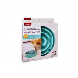 27x5.5 Cm Slo-Bowl Mini Yavaş Yeme Kabı Mavi | Dekoratif Mama Ve Su Kabı 27x5.5 Cm Slo-Bowl Mini Yavaş Yeme Kabı Mavi | Dekoratif Mama Ve Su Kabı