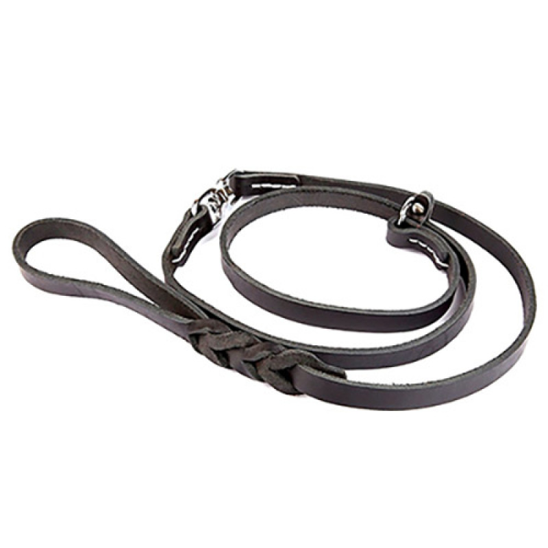 Doggie 1,1x150 Cm Eğitimci Boğmalı Deri Gezdirme Black | Köpek Eğitim Tasması Doggie 1,1x150 Cm Eğitimci Boğmalı Deri Gezdirme Black | Köpek Eğitim Tasması