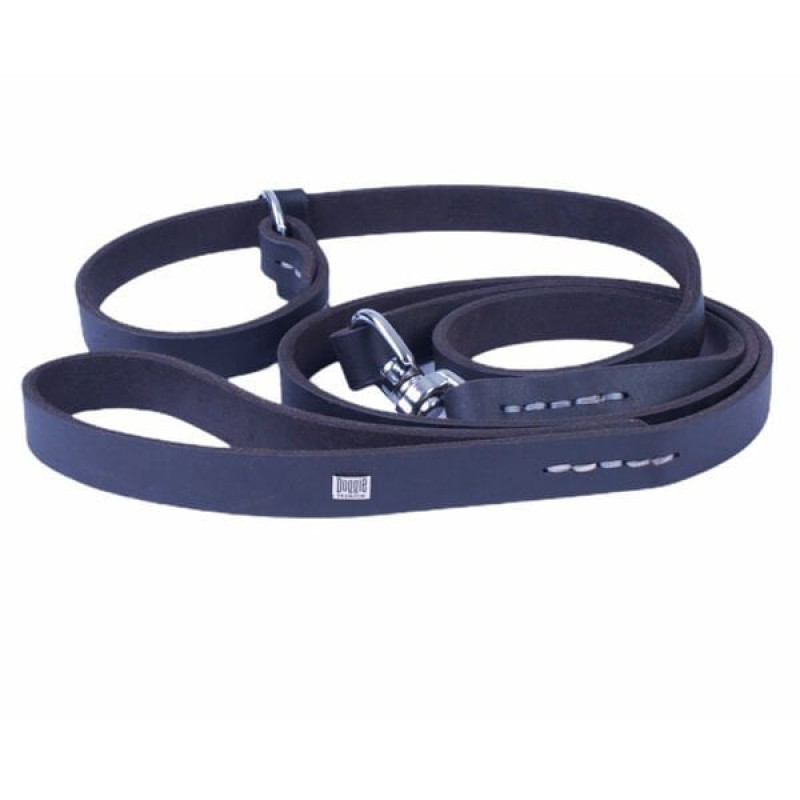 Doggie 1,1x180 Cm Eğitim Boğmalı Yağlı Deri Gezdirme Oil Kahverengi | Köpek Eğitim Tasması