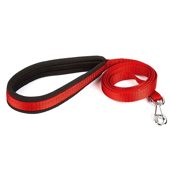 Doggie 1,5-160 Cm Havalı Dokuma Gezdirme Tasması Medium Kırmızı | Köpek Gezdirme Tasması