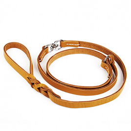 1,5x160 Cm Eğitimci Boğmalı Deri Gezdirme Camel | Köpek Eğitim Tasması 1,5x160 Cm Eğitimci Boğmalı Deri Gezdirme Camel | Köpek Eğitim Tasması