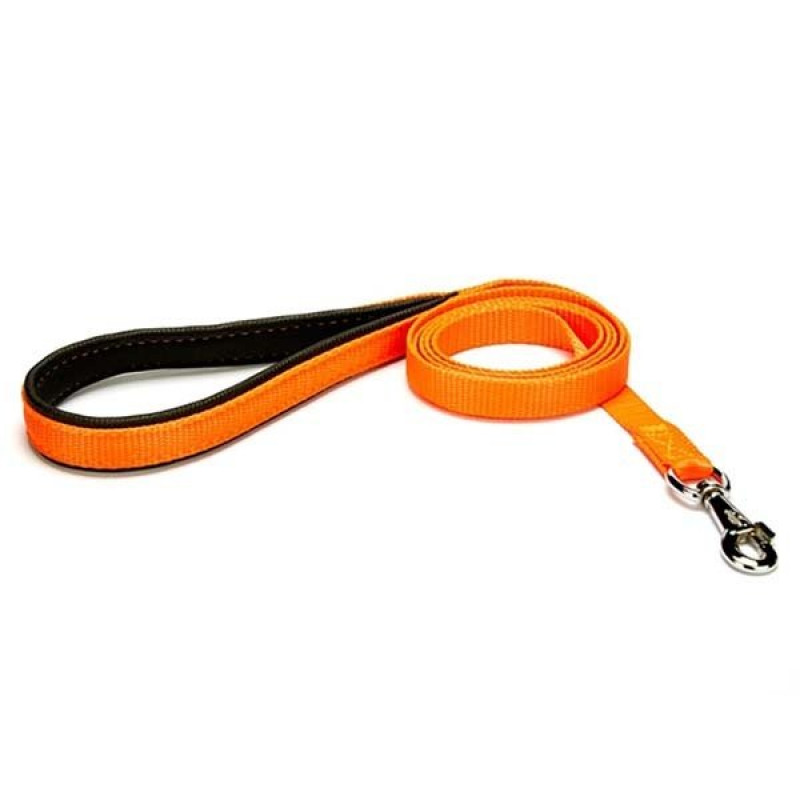 Doggie 1,5x160 Cm Konfor Klasik Dokuma Gezdirme Orange | Köpek Gezdirme Tasması