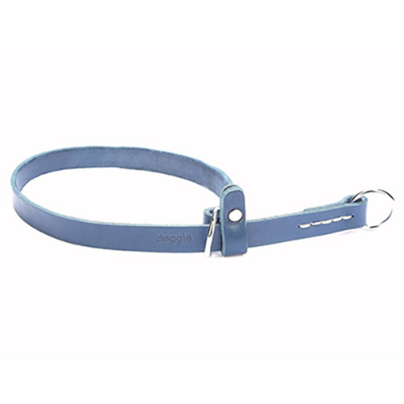 Doggie 1,5x40-50 Cm Klasik Deri Boğma Tasması Royalblue | Köpek Eğitim Tasması Doggie 1,5x40-50 Cm Klasik Deri Boğma Tasması Royalblue | Köpek Eğitim Tasması