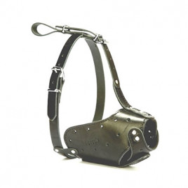 1,5x45-45cm Uzun Burun Koruma Deri Ağızlık Black | Köpek Ağızlığı 1,5x45-45cm Uzun Burun Koruma Deri Ağızlık Black | Köpek Ağızlığı
