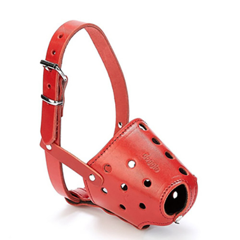 Doggie 1,5x55-55cm Kısa Burun Koruma Deri Ağızlık Red | Köpek Ağızlığı Doggie 1,5x55-55cm Kısa Burun Koruma Deri Ağızlık Red | Köpek Ağızlığı