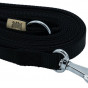 Doggie 1,5x700 Cm Özel Üretim Ekstra Uzun Dokuma Gezdirme Kayışı Siyah | Köpek Gezdirme Tasması