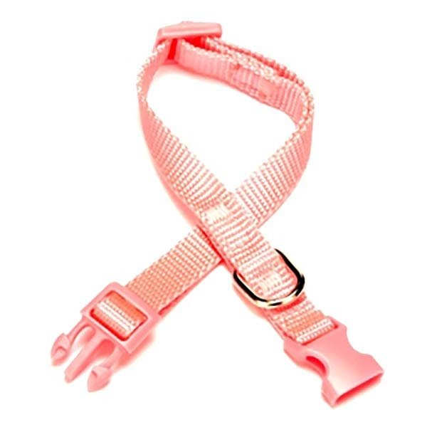 Doggie 1x30 Cm Classic  Dokuma Boyun Tasması Medium Pembe | Köpek Boyun Tasması