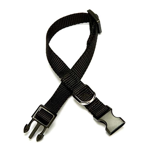 Doggie 1x30 Cm Classic  Dokuma Boyun Tasması Medium Siyah | Köpek Boyun Tasması