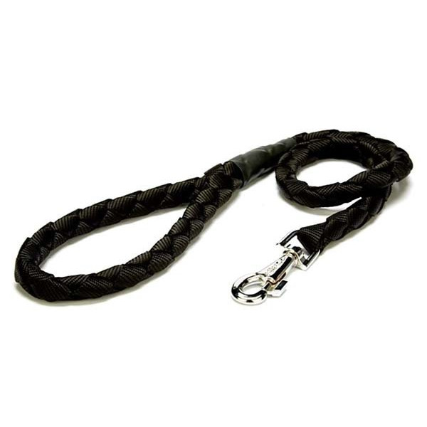 Doggie 2-100 Cm Örgülü Dokuma Gezdirme Tasması Medium Siyah | Köpek Gezdirme Tasması