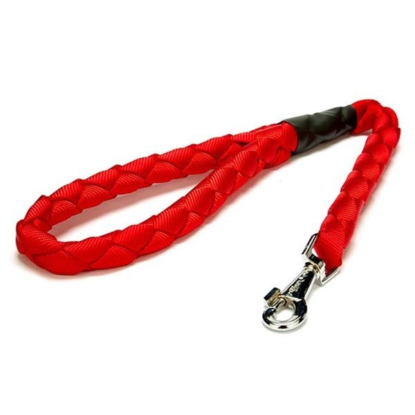 Doggie 2,5-100 Cm Örgülü Dokuma Gezdirme Tasması Medium Kırmızı | Köpek Gezdirme Tasması