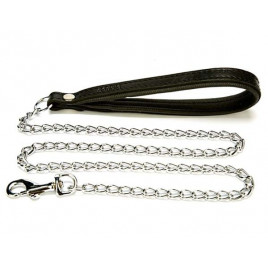 2,5x110 Cm Comfort Deri Zincirli Gezdirme Medium Siyah | Köpek Gezdirme Tasması 2,5x110 Cm Comfort Deri Zincirli Gezdirme Medium Siyah | Köpek Gezdirme Tasması