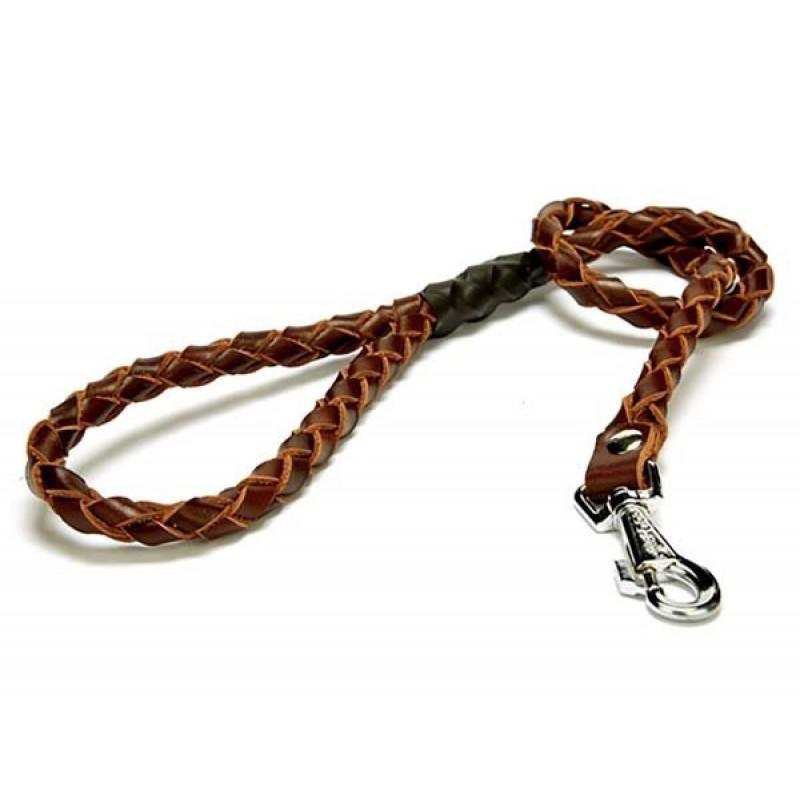 Doggie 2,5x120 Cm Örgülü Deri Gezdirme Tasması Medium Kahverengi | Köpek Gezdirme Tasması Doggie 2,5x120 Cm Örgülü Deri Gezdirme Tasması Medium Kahverengi | Köpek Gezdirme Tasması