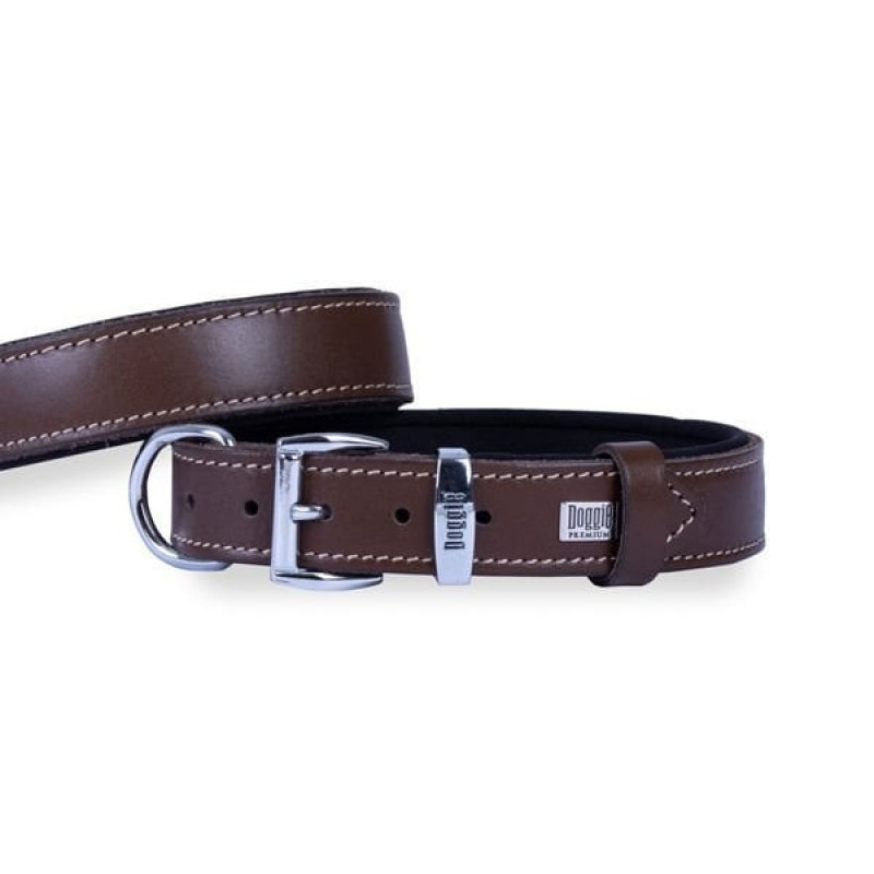 Doggie 2,5x37 45 Cm Konfor Deri Sade Boyun Tasması Kahverengi | Köpek Boyun Tasması Doggie 2,5x37 45 Cm Konfor Deri Sade Boyun Tasması Kahverengi | Köpek Boyun Tasması