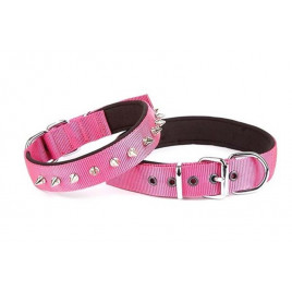 2,5x37-45 Cm Konfor Dokuma Çivili Boyun Tasması Mor | Köpek Boyun Tasması 2,5x37-45 Cm Konfor Dokuma Çivili Boyun Tasması Mor | Köpek Boyun Tasması