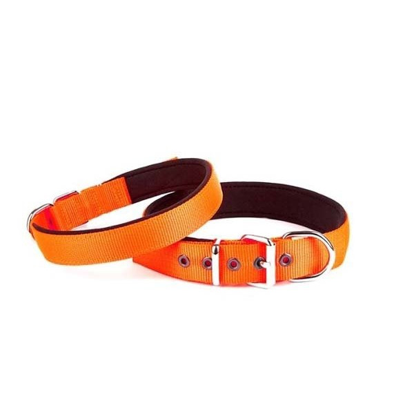 Doggie 2,5x42 50 Cm Konfor Dokuma Boyun Tasması Turuncu | Köpek Boyun Tasması