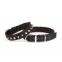Doggie 2,5x42-50 Cm Konfor Dokuma Çivili Boyun Tasması Siyah | Köpek Boyun Tasması