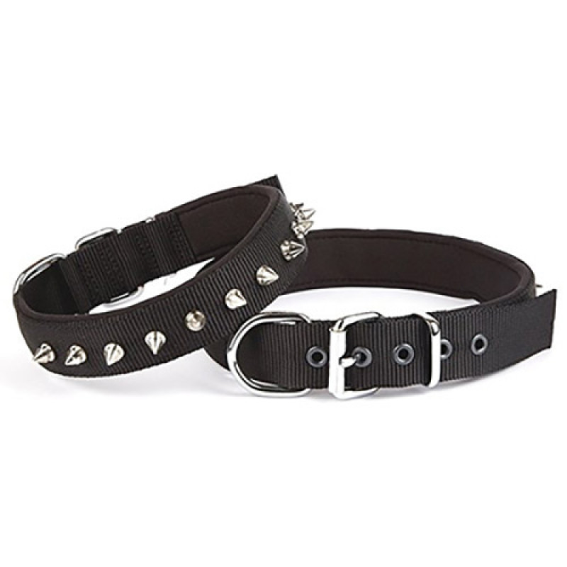 Doggie 2,5x42-50 Cm Konfor Dokuma Çivili Boyun Tasması Siyah | Köpek Boyun Tasması Doggie 2,5x42-50 Cm Konfor Dokuma Çivili Boyun Tasması Siyah | Köpek Boyun Tasması