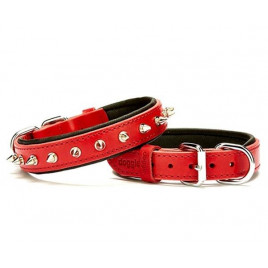 2.5x45 Cm Comfort Deri Çivili Boyun Tasması Medium Kırmızı | Köpek Boyun Tasması 2.5x45 Cm Comfort Deri Çivili Boyun Tasması Medium Kırmızı | Köpek Boyun Tasması