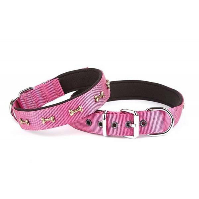 Doggie 2,5x45 Cm Comfort Dokuma Kemikli Boyun Tasması Medium Mor | Köpek Boyun Tasması Doggie 2,5x45 Cm Comfort Dokuma Kemikli Boyun Tasması Medium Mor | Köpek Boyun Tasması