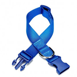 2,5x50 Cm Classic Dokuma Boyun Tasması Medium Mavi | Köpek Boyun Tasması 2,5x50 Cm Classic Dokuma Boyun Tasması Medium Mavi | Köpek Boyun Tasması