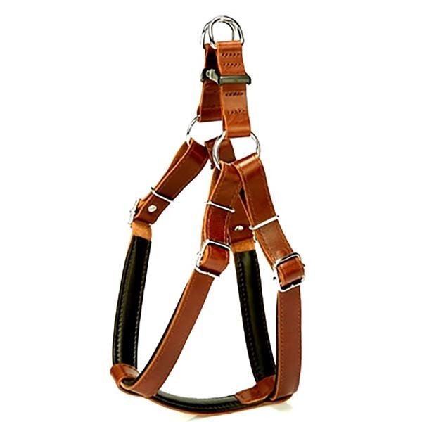 Doggie 2,5x75 Cm Fırstclass Deri Ronın Göğüs Tasması Xlarge Kahverengi | Köpek Göğüs Tasması