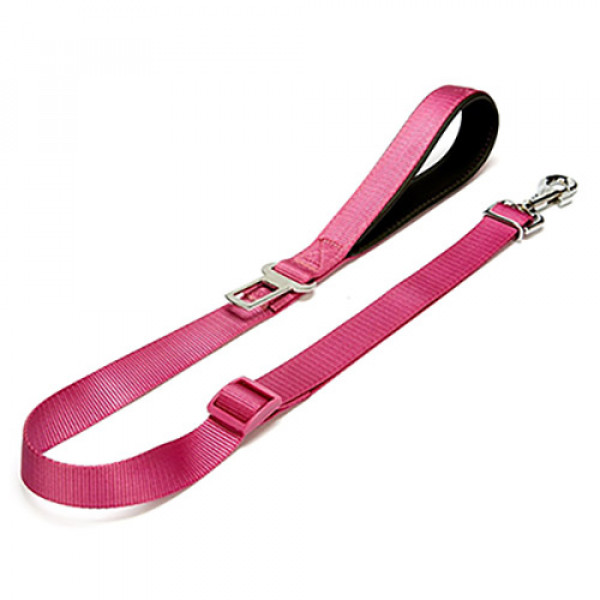 Doggie 2,5x80-120 Cm Emniyet Kemerli Dokuma Gezdirme Purple | Köpek Gezdirme Tasması