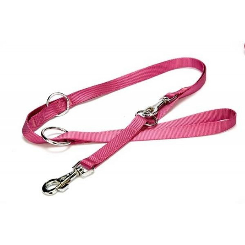 Doggie 2x120-190 Cm Çok Ayarlı Eğitimci Dokuma Gezdirme Purple | Köpek Gezdirme Tasması