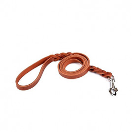 2x140 Cm Eğitimci Klasik Deri Gezdirme Brown | Köpek Eğitim Tasması