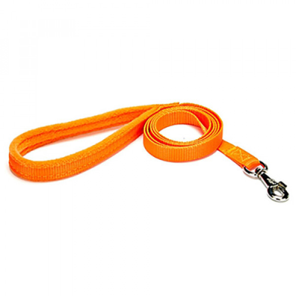 Doggie 2x140 Cm Polar Saplı Dokuma Gezdirme Kayışı Turuncu | Köpek Gezdirme Tasması