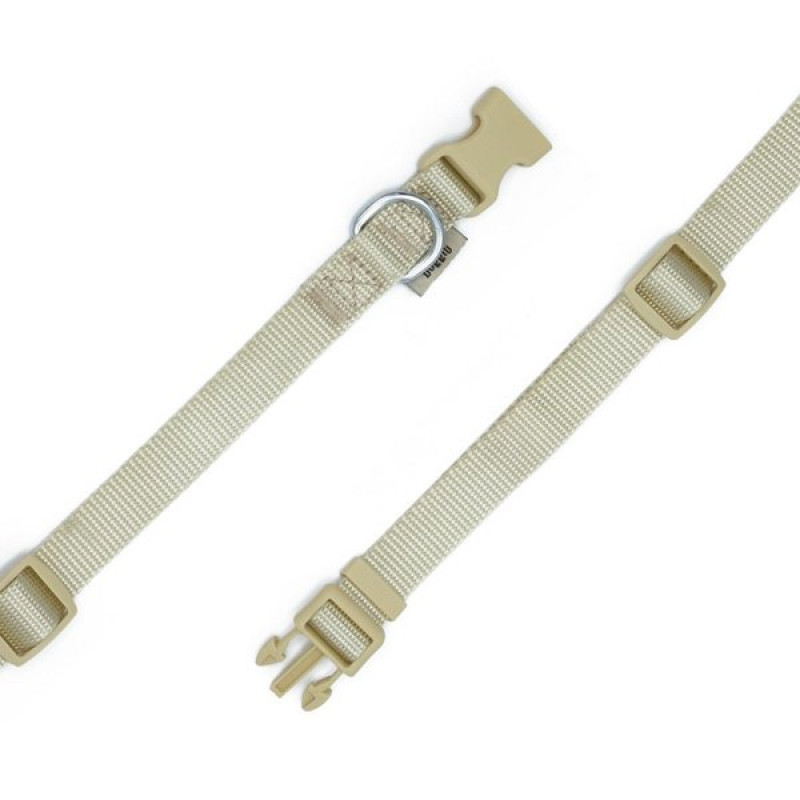 Doggie 2x30-45 Cm Klasik Dokuma Boyun Tasması Haki Medium | Kedi Boyun Tasması Doggie 2x30-45 Cm Klasik Dokuma Boyun Tasması Haki Medium | Kedi Boyun Tasması