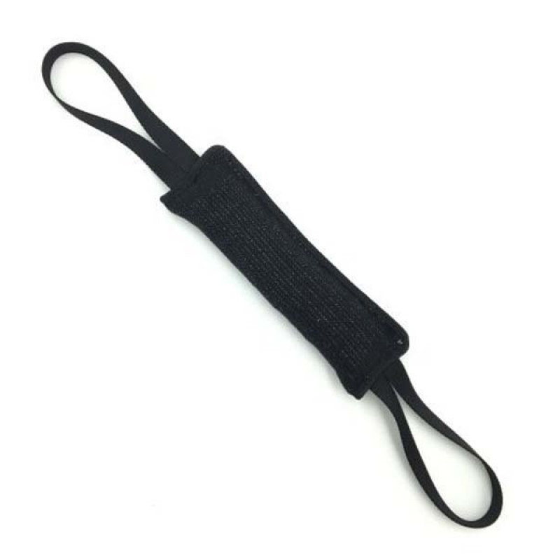 Doggie 2x30 Cm Pamuk Kumaş Isırma Yastığı Siyah | Köpek Ssakinleştirici Doggie 2x30 Cm Pamuk Kumaş Isırma Yastığı Siyah | Köpek Ssakinleştirici