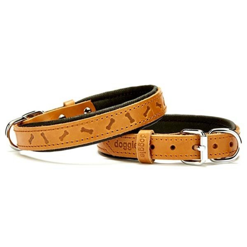 Doggie 2x40 Cm Comfort Deri Kemik Desenli Boyun Tasması Medium Camel | Köpek Boyun Tasması Doggie 2x40 Cm Comfort Deri Kemik Desenli Boyun Tasması Medium Camel | Köpek Boyun Tasması