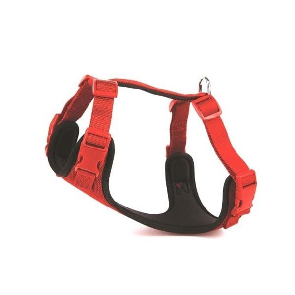 Doggie 2x45-55 Cm Havalı Ped Dokuma Göğüs Tasması Red | Köpek Göğüs Tasması