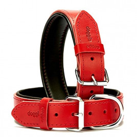 3,5x47-55 Cm Yumuşak Pedli Firstclass Deri Boyun Tasma Kırmızı | Köpek Boyun Tasması 3,5x47-55 Cm Yumuşak Pedli Firstclass Deri Boyun Tasma Kırmızı | Köpek Boyun Tasması