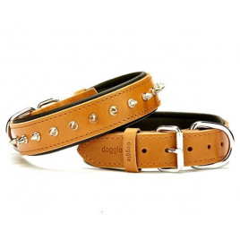 3.5x55 Cm Comfort Deri Çivili Boyun Tasması Medium Camel | Köpek Boyun Tasması 3.5x55 Cm Comfort Deri Çivili Boyun Tasması Medium Camel | Köpek Boyun Tasması