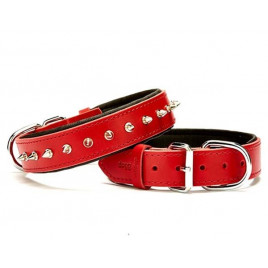 3.5x60 Cm Comfort Deri Çivili Köpek Boyun Tasması Large Kırmızı | Köpek Boyun Tasması 3.5x60 Cm Comfort Deri Çivili Köpek Boyun Tasması Large Kırmızı | Köpek Boyun Tasması