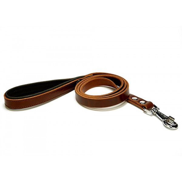 Doggie 3x100 Cm Konfor Klasik Deri Gezdirme Brown | Köpek Gezdirme Tasması