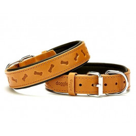 3x50 Cm Comfort Deri Kemik Desenli Boyun Tasması Medium Camel | Köpek Boyun Tasması 3x50 Cm Comfort Deri Kemik Desenli Boyun Tasması Medium Camel | Köpek Boyun Tasması