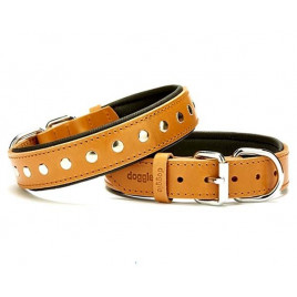 3x50 Cm Comfort Deri Rivetli Boyun Tasması Medium Camel | Köpek Boyun Tasması 3x50 Cm Comfort Deri Rivetli Boyun Tasması Medium Camel | Köpek Boyun Tasması